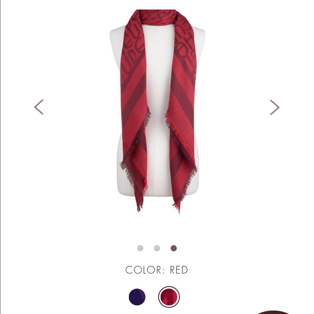 Henri Bendel Red Scarf 🧣